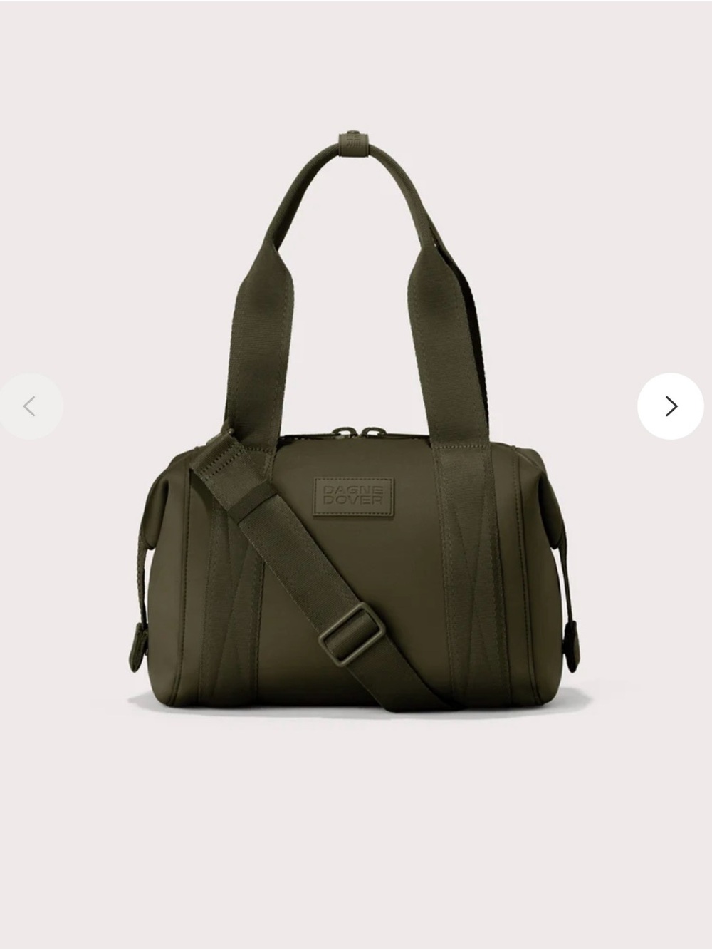 Dagne Dover Olive Green Landon Carryall Bag